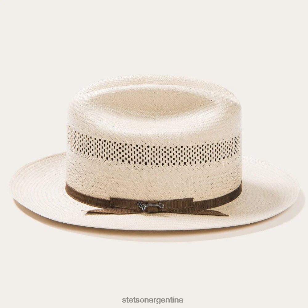 Stetson sombrero vaquero de paja open road 10x tostado unisexo sombreros P242PH21