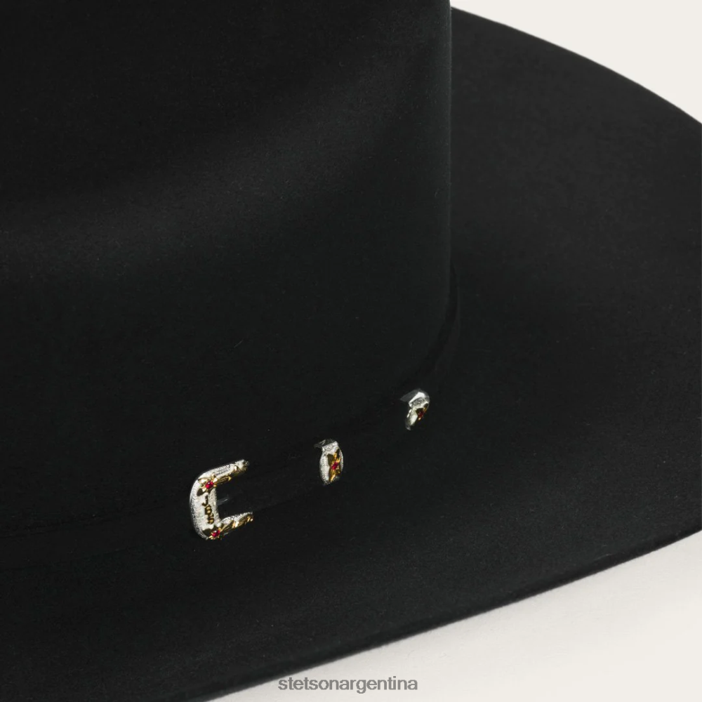 Stetson sombrero vaquero el patron 75 premier 30x negro unisexo sombreros P242PH136