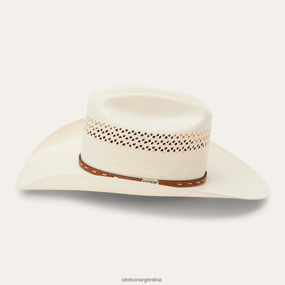 Stetson sombrero vaquero williston 8x paja natural unisexo sombreros P242PH213