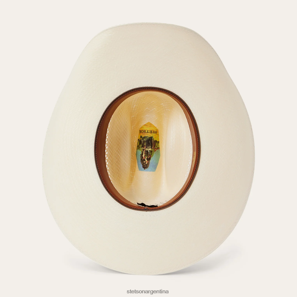 Stetson sombrero vaquero williston 8x paja natural unisexo sombreros P242PH213