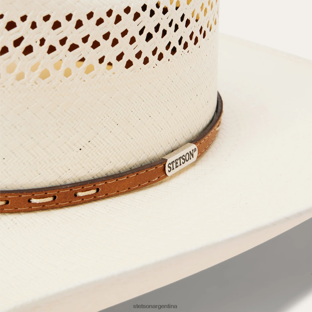 Stetson sombrero vaquero williston 8x paja natural unisexo sombreros P242PH213
