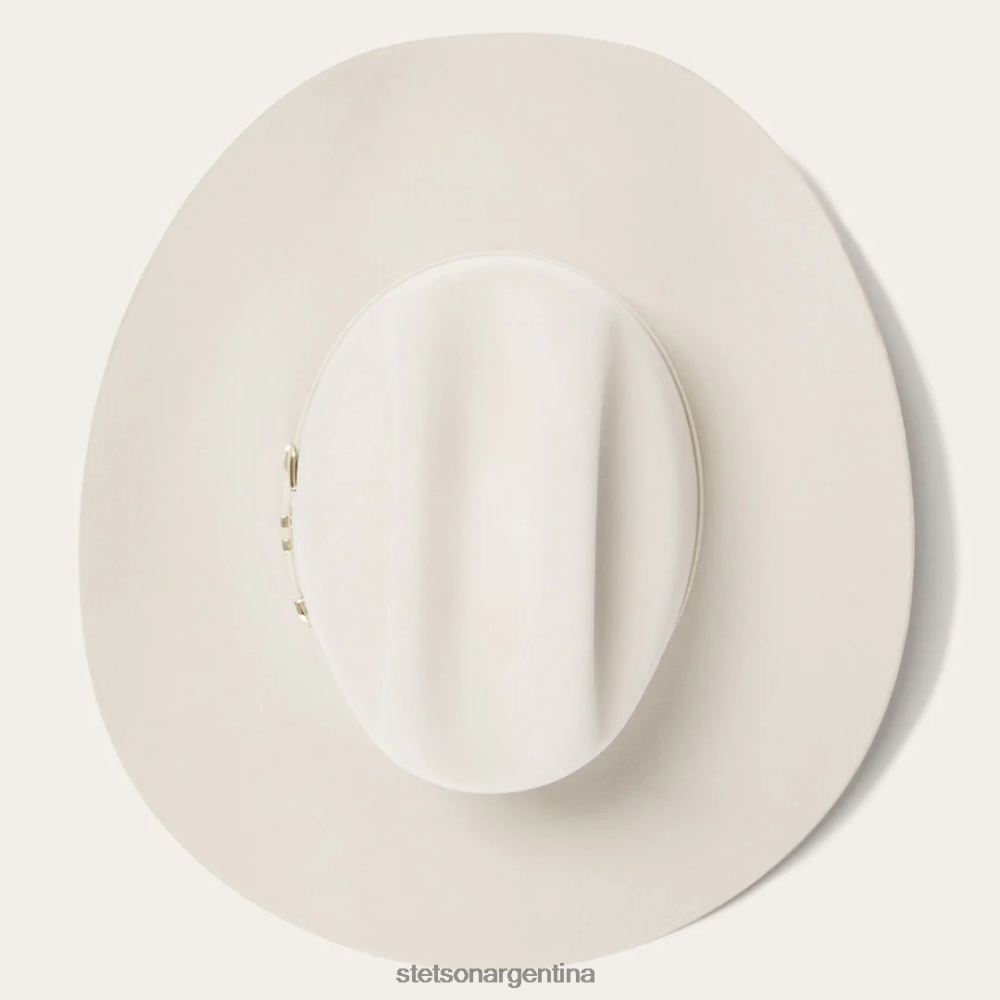 Stetson vaquero premier diamante vientre plateado unisexo sombreros P242PH113